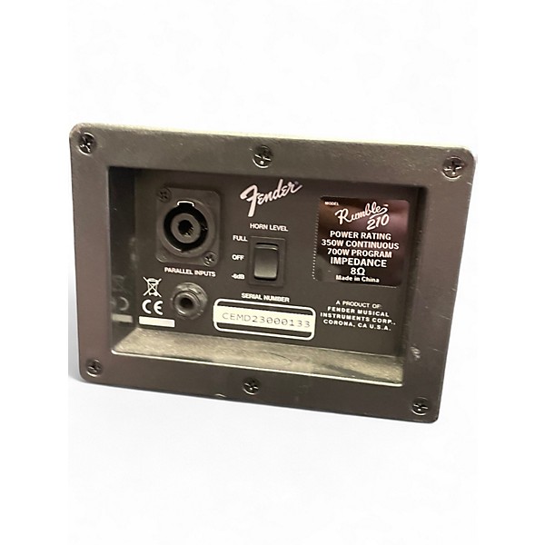 Used Fender Rumble 100/210 100W 2x10 Bass Combo Amp