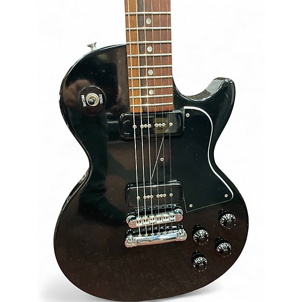 Used 1998 Gibson Les Paul Special Ebony Solid Body Electric Guitar