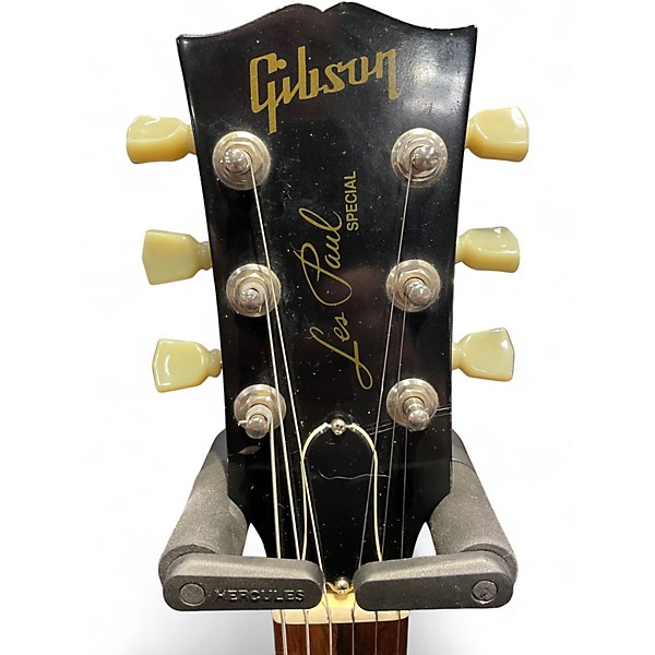 Used 1998 Gibson Les Paul Special Ebony Solid Body Electric Guitar