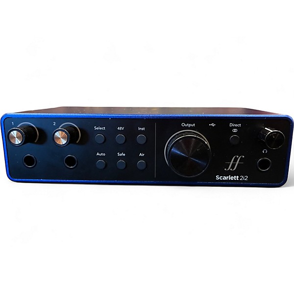 Used Focusrite Scarlett 2i2 Audio Interface