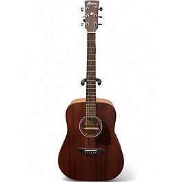 Used Ibanez AW54 Brown Acoustic Guitar