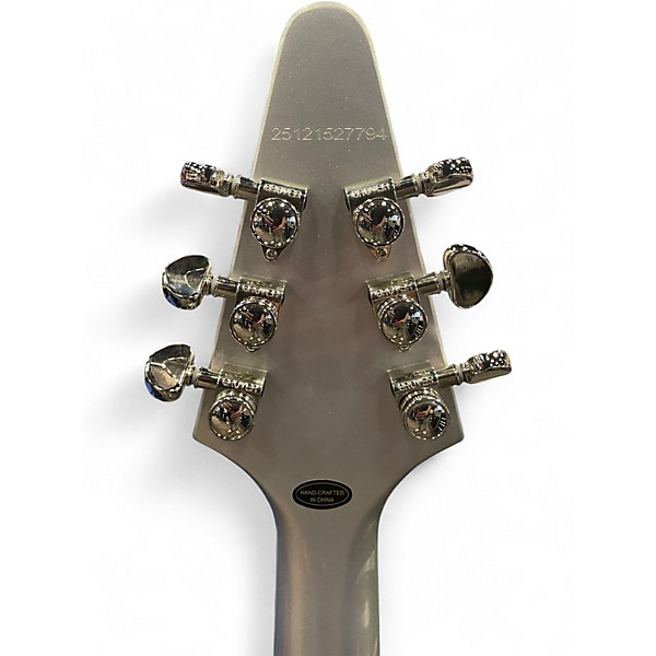 Used Epiphone Futura Flying V Custom Quicksilver Shift Solid Body Electric Guitar