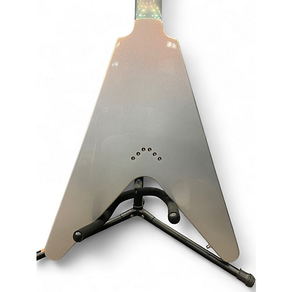 Used Epiphone Futura Flying V Custom Quicksilver Shift Solid Body Electric Guitar
