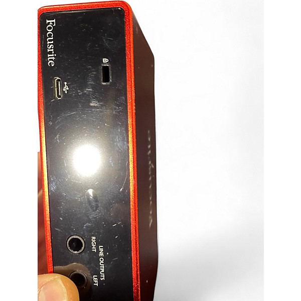Used Focusrite Scarlett 2i2 Audio Interface