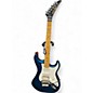 Vintage 1980s Kramer AMERICAN PACER Blue Solid Body Electric Guitar thumbnail