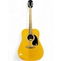 Used Epiphone PR150 Natural Acoustic Guitar thumbnail