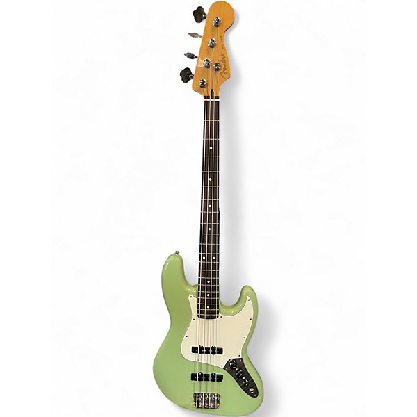 Used 2024 Fender PLAYER II JAZZ BASS Birch Green Electric Bass Guitar