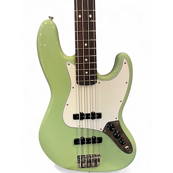 Used 2024 Fender PLAYER II JAZZ BASS Birch Green Electric Bass Guitar