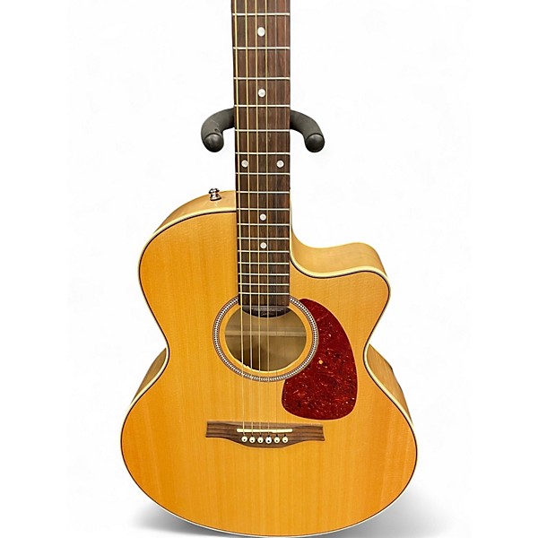 Used Seagull Performer CW Mini Jumbo  Natural Acoustic Electric Guitar