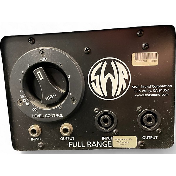 Used SWR Goliath III 4x10 Bass Cabinet