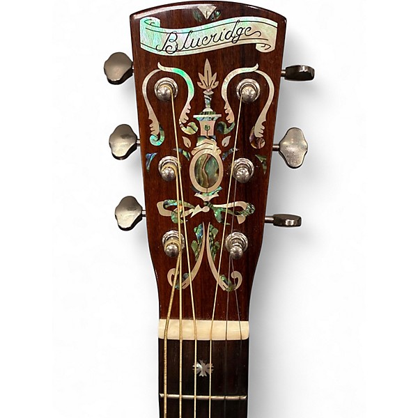 Used Blueridge BR163CE Historic Series 000 Natural Acoustic Electric Guitar