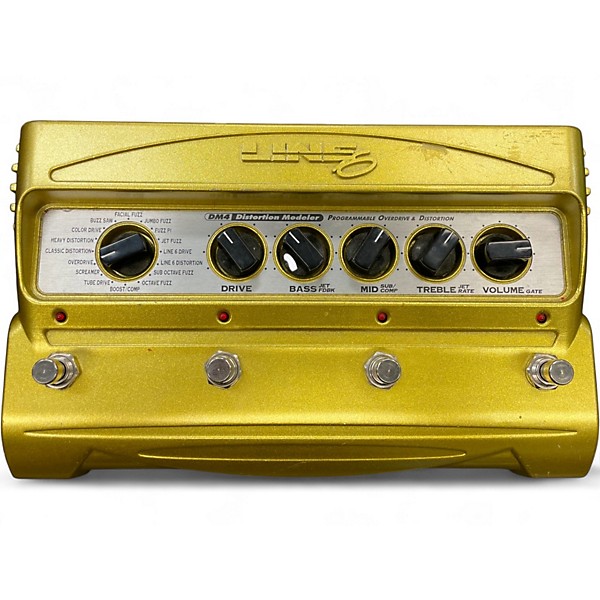 Used Line 6 DM4 Distortion Modeler Effect Pedal