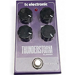 Used TC Electronic Thunderstorm Flanger Effect Pedal