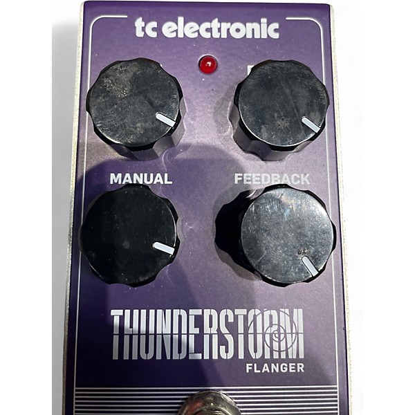 Used TC Electronic Thunderstorm Flanger Effect Pedal