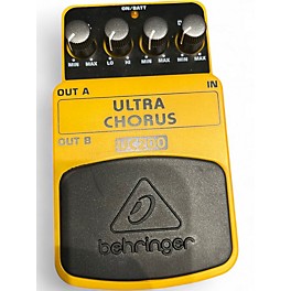 Used Behringer UC200 Stereo Chorus Effect Pedal