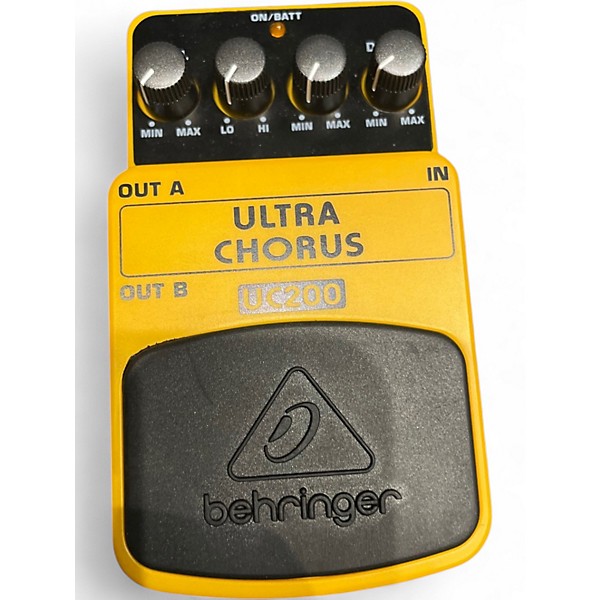 Used Behringer UC200 Stereo Chorus Effect Pedal