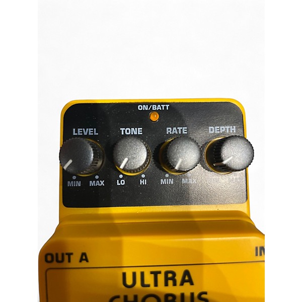 Used Behringer UC200 Stereo Chorus Effect Pedal