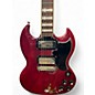 Used 2022 Epiphone Tony Iommi SG Custom Cherry Solid Body Electric Guitar