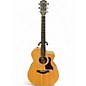Used Taylor 214CE Koa Natural Acoustic Electric Guitar thumbnail