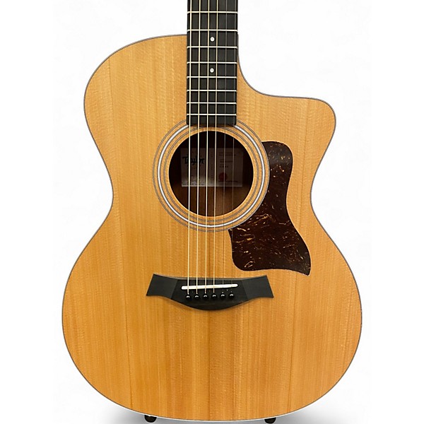 Used Taylor 214CE Koa Natural Acoustic Electric Guitar