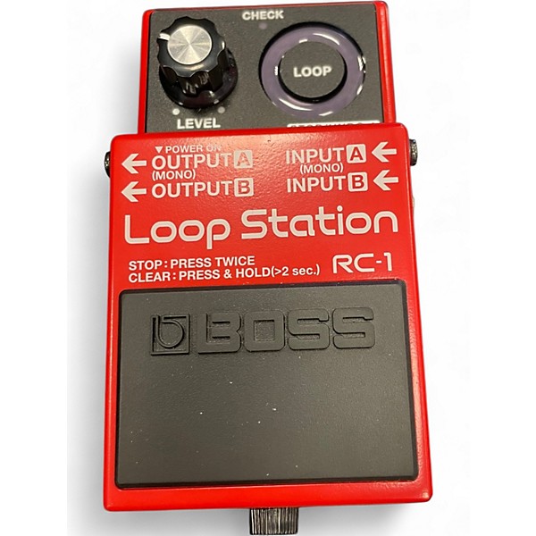 Used BOSS RC1 Loop Station Pedal