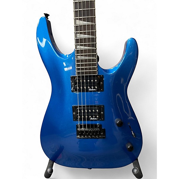 Used Jackson JS22 Dinky BLUE Solid Body Electric Guitar