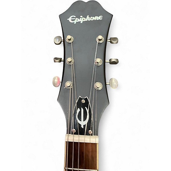 Used Epiphone casino worn Royal Olive Solid Body Electric Guitar