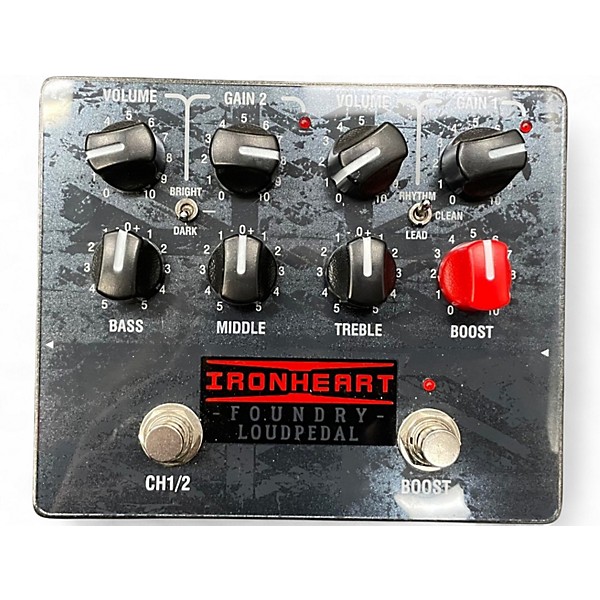 Used Laney Ironheart Foundry Loudpedal Solid State Guitar Amp Head