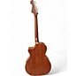 Used Fender Newporter Player Natural Acoustic Electric Guitar