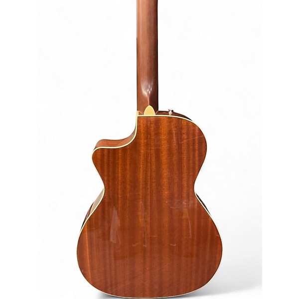 Used Fender Newporter Player Natural Acoustic Electric Guitar