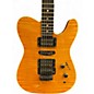 Used Fender Fender Custom Shop Tele, HSH w/ Floyd Rose Trans Quilt  blonde Solid Body Electric Guitar