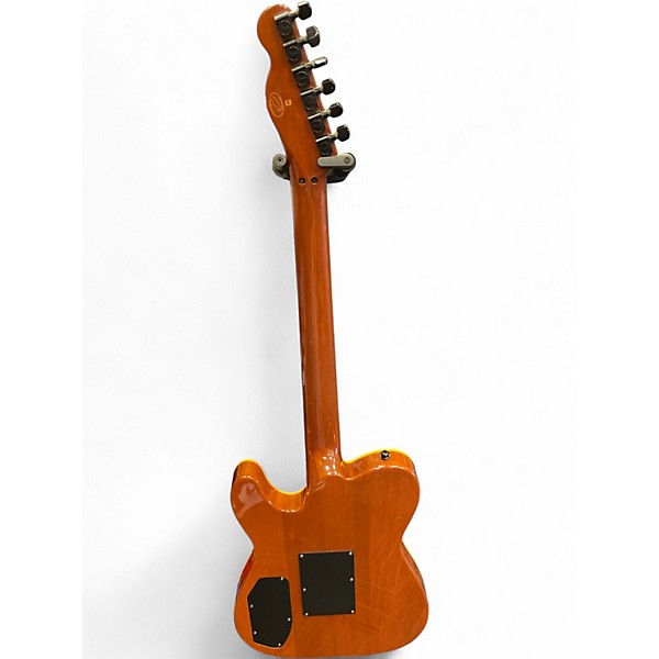 Used Fender Fender Custom Shop Tele, HSH w/ Floyd Rose Trans Quilt  blonde Solid Body Electric Guitar