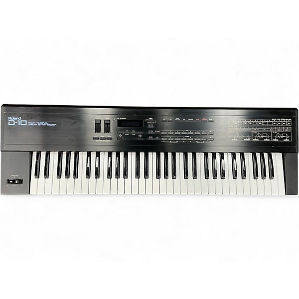 Used Roland D-10 61 Key Multi-Timbral Linear Synthesizer Synthesizer