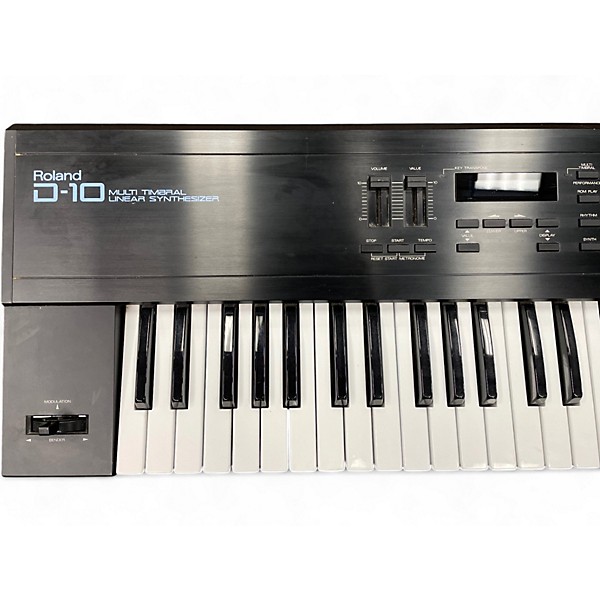 Used Roland D-10 61 Key Multi-Timbral Linear Synthesizer Synthesizer