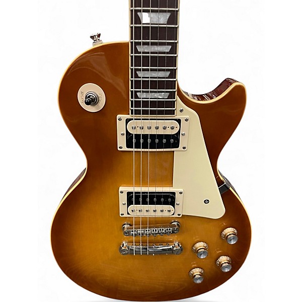 Used Epiphone Les Paul Classic Lemonburst Solid Body Electric Guitar