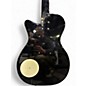 Used Danelectro 56 u-2 Black and White Solid Body Electric Guitar