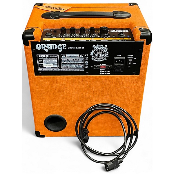 Used Orange Amplifiers Crush Bass 25 Bass Combo Amp