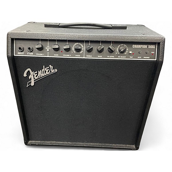 Used Fender Champion 50XL 1x12 Guitar Combo Amp