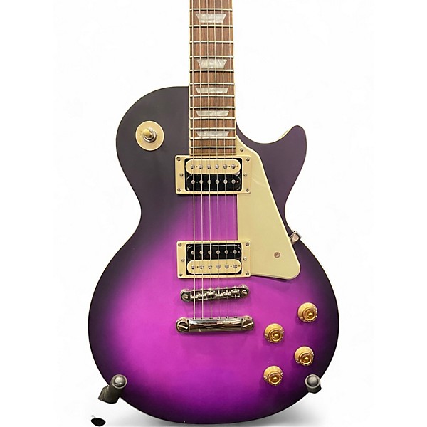 Used Epiphone Les Paul Classic Worn Purple Solid Body Electric Guitar