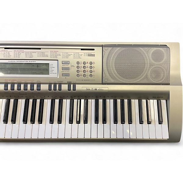 Used Casio WK200 76 Key Keyboard Workstation