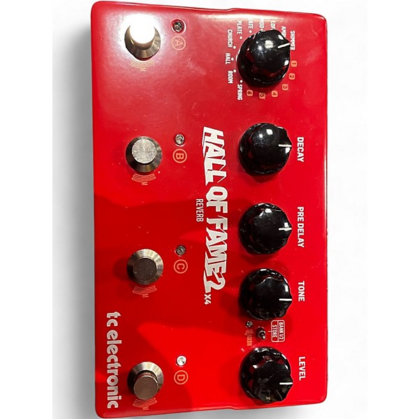Used TC Electronic Hall of Fame 2 X4 Effect Pedal