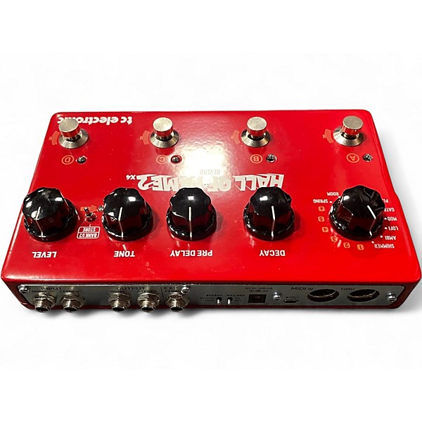 Used TC Electronic Hall of Fame 2 X4 Effect Pedal