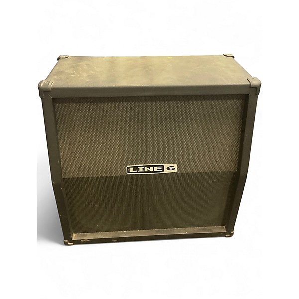 Used Line 6 Spider 412 4x12 Slant Guitar Cabinet