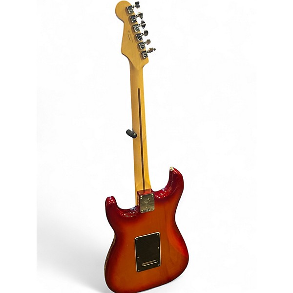Used 2022 Fender Player Stratocaster HSS Plus Top Aged Cherry Burst Solid Body Electric Guitar