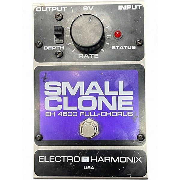 Used Electro-Harmonix Small Clone Analog Chorus Effect Pedal