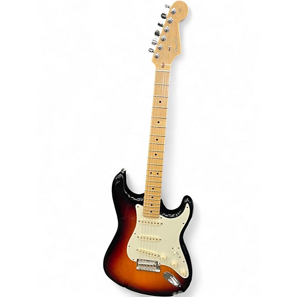 Used Fender American Standard Stratocaster 2 Color Sunburst Solid Body Electric Guitar