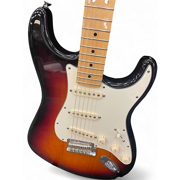Used Fender American Standard Stratocaster 2 Color Sunburst Solid Body Electric Guitar
