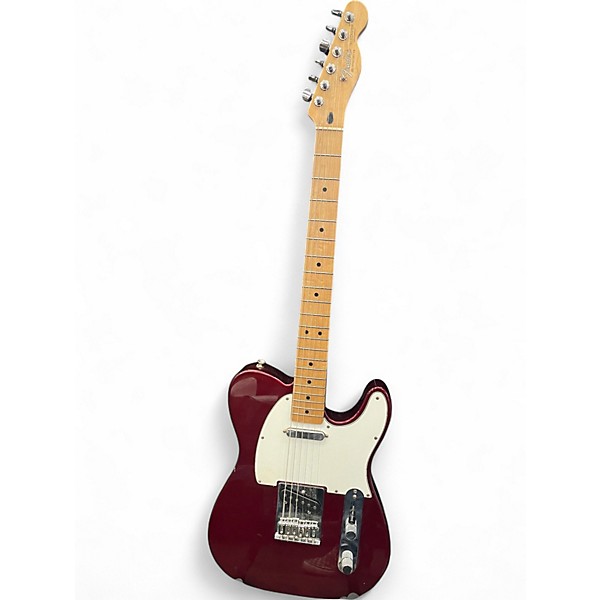 Vintage 1999 Fender TELECASTER STANDARD Midnight Wine Solid Body Electric Guitar