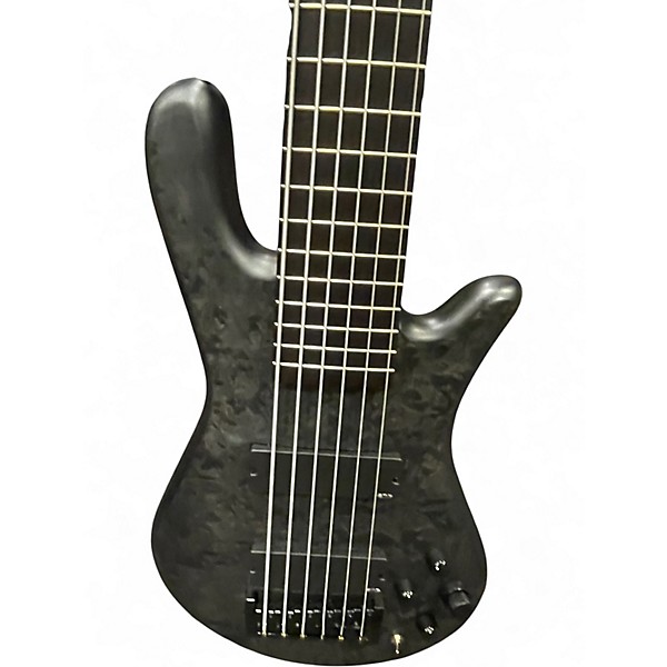Used Spector pulse Trans Black Electric Bass Guitar