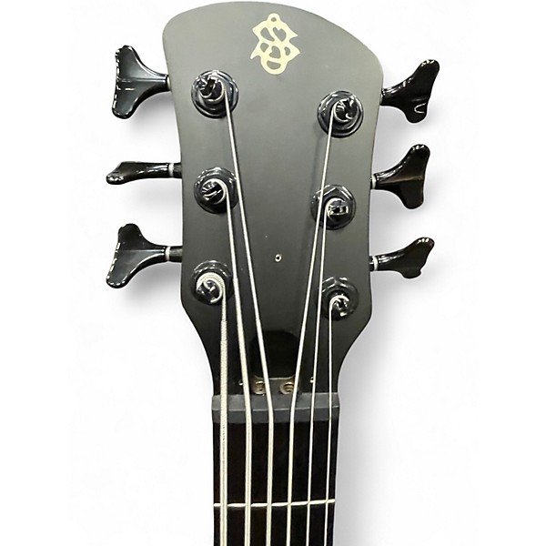 Used Spector pulse Trans Black Electric Bass Guitar